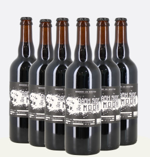 Packung mit 6 dunklen Bieren Stout Dark Side Of The Moon 75cl - Les Acolytes